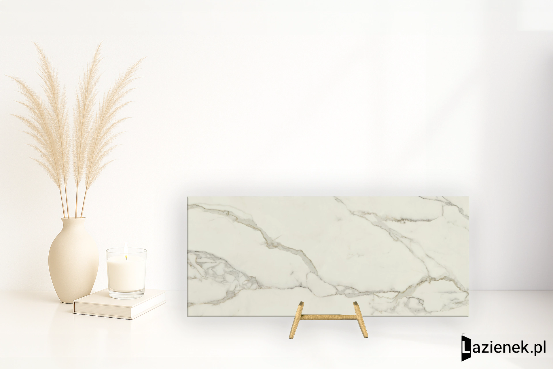 La Fabbrica Ava Calacatta Oro Calacatta Oro półpoler 120x280 cm gr. 6 mm - płytka rektyfikowana / (L)163015